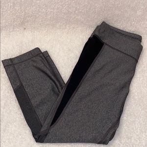 Heathered Grey Under Armour Crop Leggings